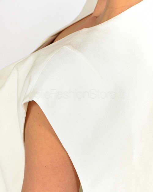 Meimeij Gilet Off White  M5EI04 791