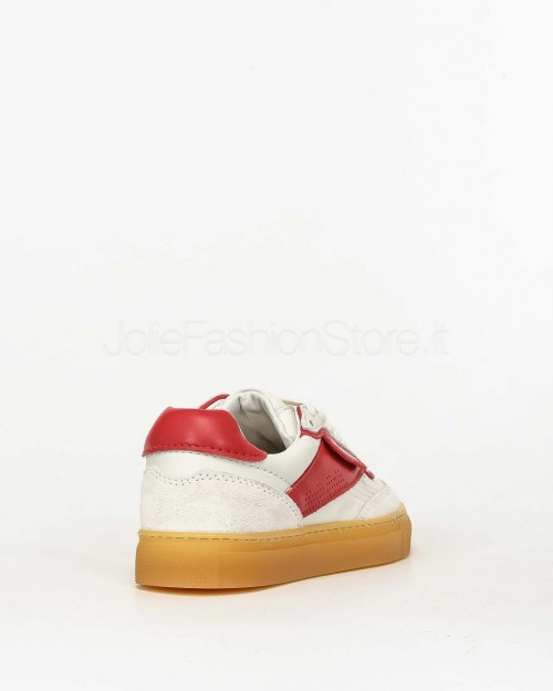 Copenhagen Sneakers in Pelle White/Red  CHP 90 LEM WRE