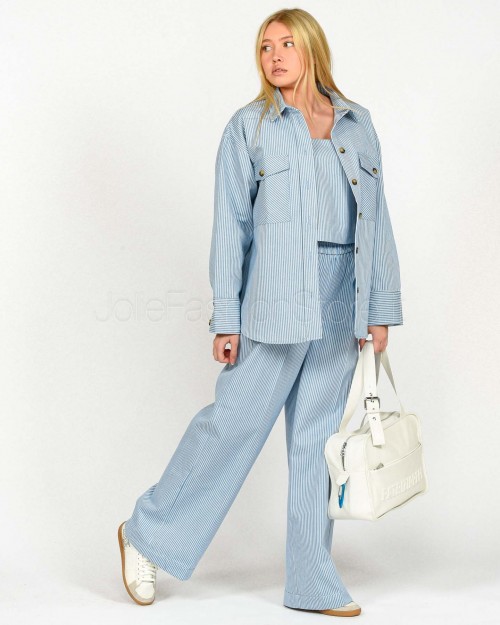 Grace & Mila Camicia Blu  PEGGY_13019 BLEU