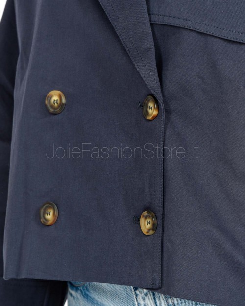 Grace & Mila Trench Azzurro  PRINTEMPS_13036 MARINE