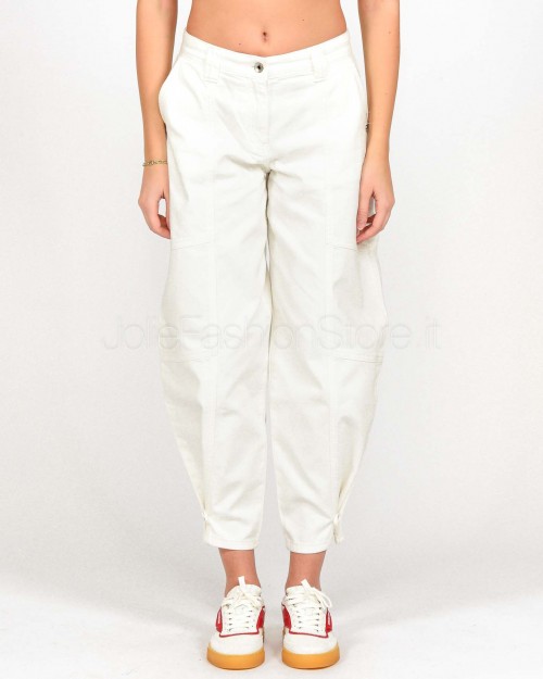 Patrizia Pepe Jeans Carrot Bianco  2P1694 D107 W146