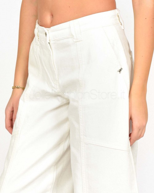 Patrizia Pepe Jeans Carrot Bianco  2P1694 D107 W146