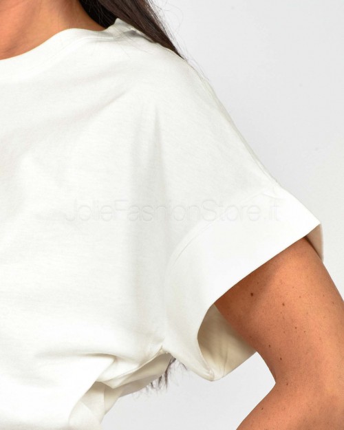 SOLO TRE TOP BIANCO  M1D0125 A 01