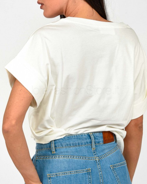 SOLO TRE TOP BIANCO  M1D0125 A 01