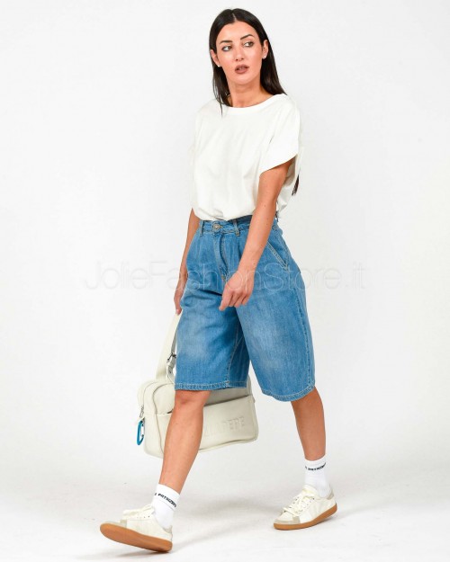 SOLO TRE TOP BIANCO  M1D0125 A 01