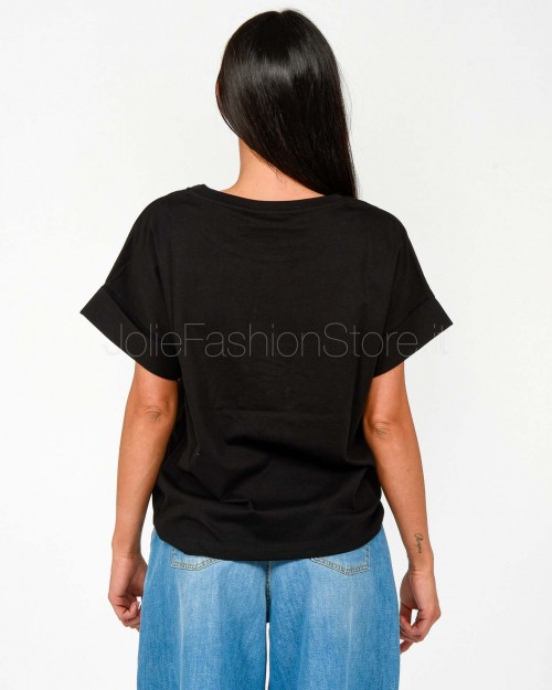SOLO TRE TOP NERO  M1D0125 A 99