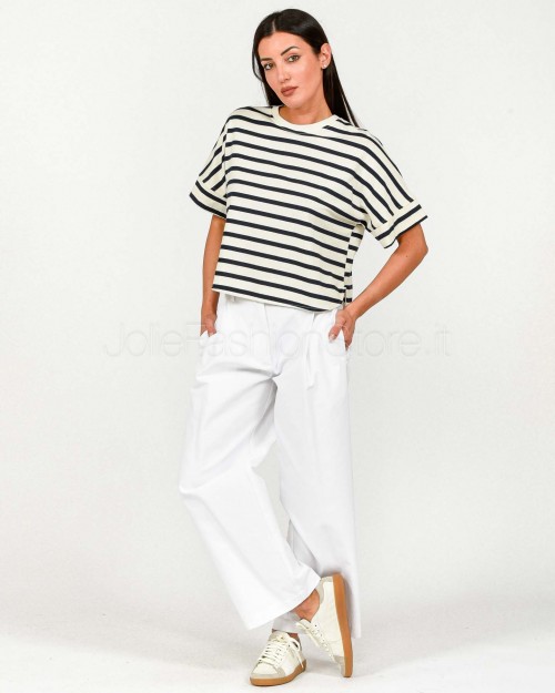 SOLO TRE TOP NAVY  M1D0085 DF NAVY