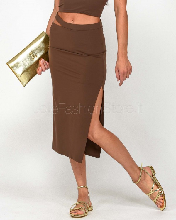 Patrizia Pepe SKIRT Sensual Brown  2G1011 J129 B825
