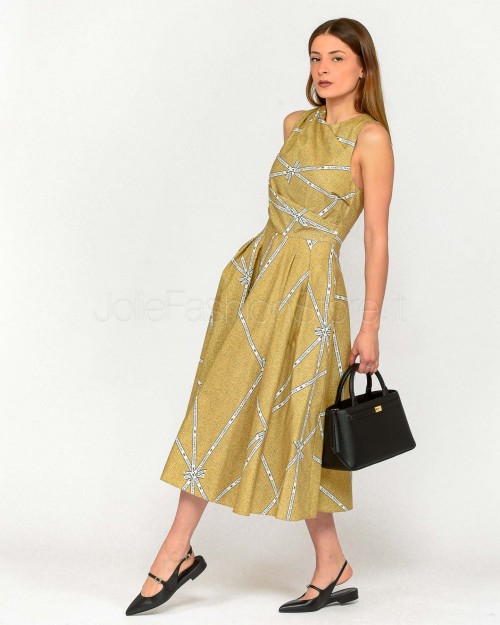 Elisabetta Franchi Abito Donna Paglia/Burro  ABS5252E2 BE1
