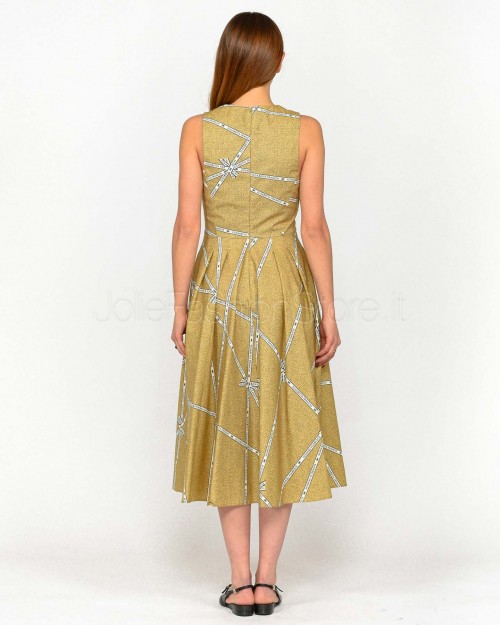 Elisabetta Franchi Abito Donna Paglia/Burro  ABS5252E2 BE1