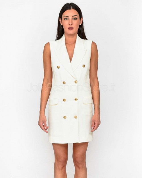 Elisabetta Franchi Abito Donna Avorio  AB85352E2 360