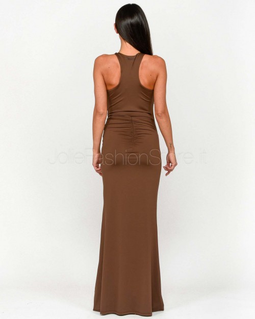 Patrizia Pepe DRESS Sensual Brown  2A2872 J294 B825