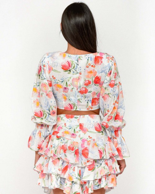 Actualee Camicia Print  14143 PRINT MULTITONE