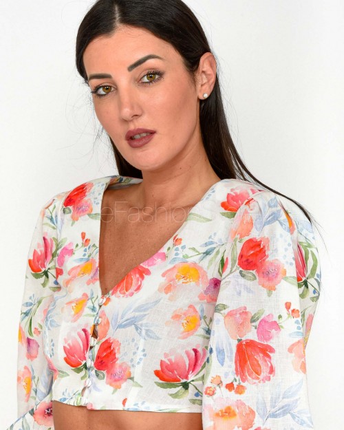Actualee Camicia Print  14143 PRINT MULTITONE