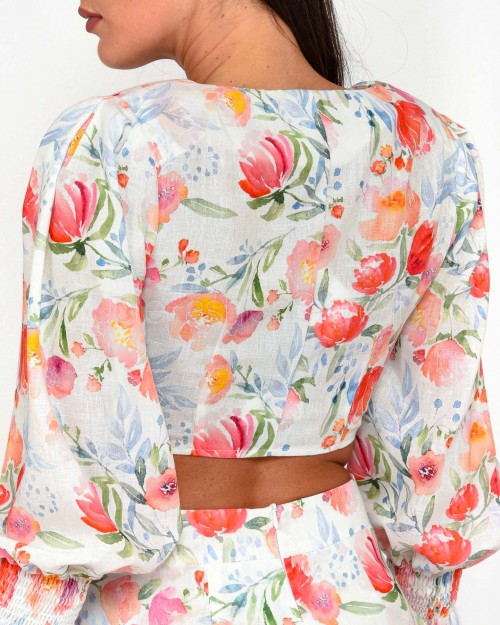 Actualee Camicia Print  14143 PRINT MULTITONE
