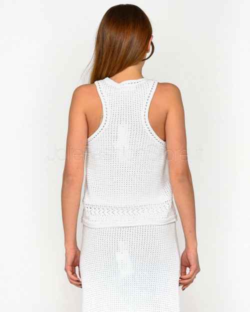 Not Shy Canotta Bianco  4608368 BLANC PUR