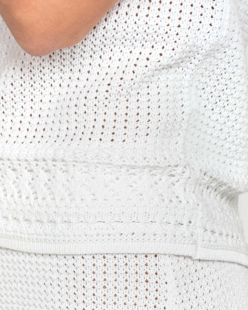 Not Shy Canotta Bianco  4608368 BLANC PUR