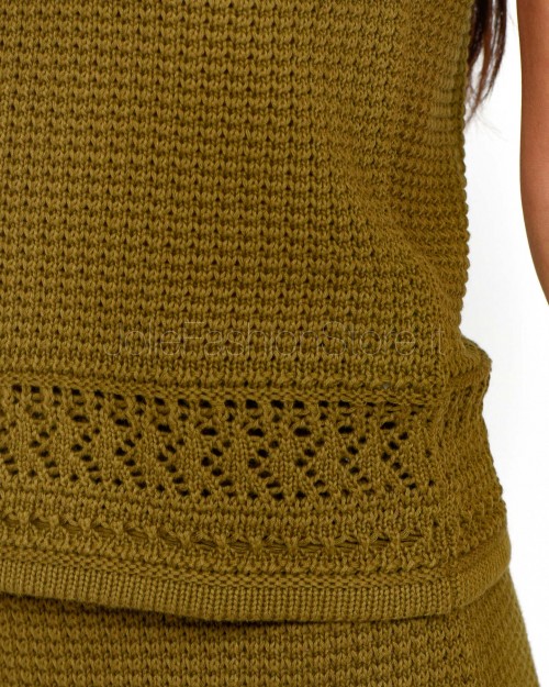 Not Shy Canotta Verde Militare  4608368 MILITARY