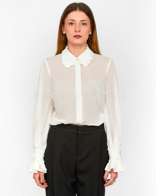 Elisabetta Franchi Camicia Avorio  CA10552E2 360