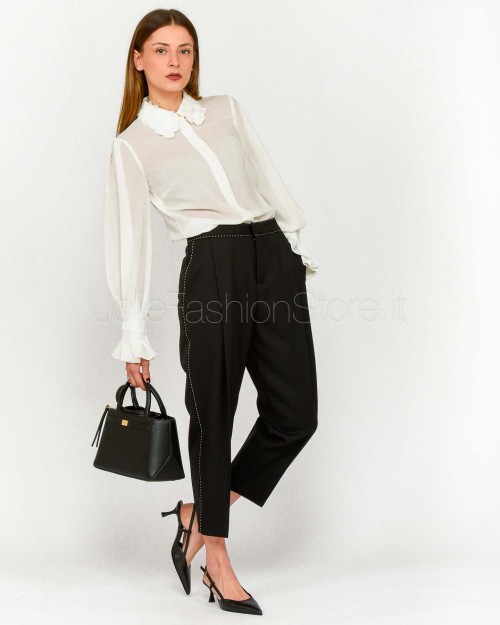 Elisabetta Franchi Camicia Avorio  CA10552E2 360