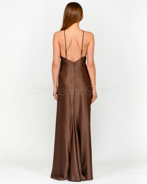 Patrizia Pepe DRESS Sensual Brown  2A2877 A563 B825