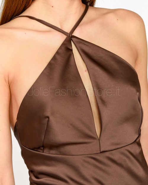 Patrizia Pepe DRESS Sensual Brown  2A2877 A563 B825