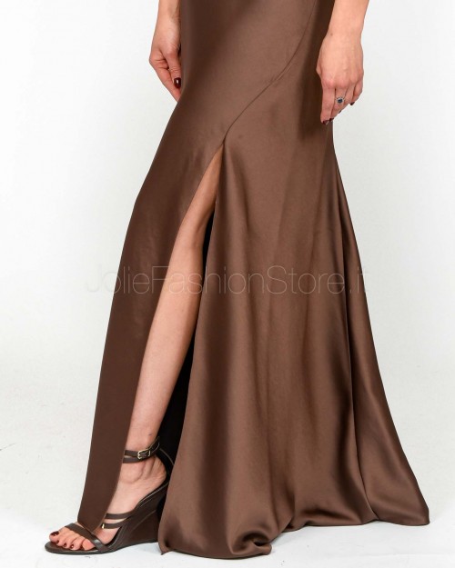 Patrizia Pepe DRESS Sensual Brown  2A2877 A563 B825