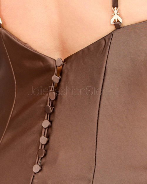 Patrizia Pepe DRESS Sensual Brown  2A2877 A563 B825