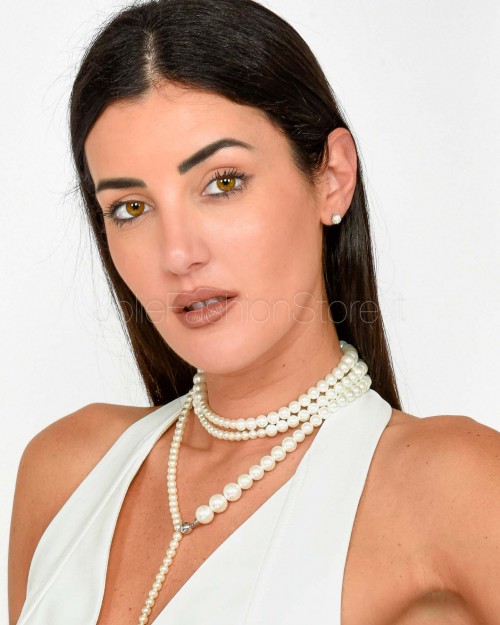 Patrizia Pepe White VEST  2C1618 A411 W146