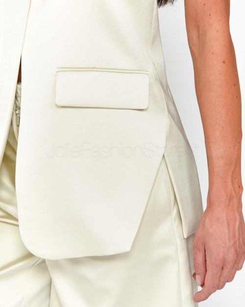 Patrizia Pepe VEST Ceramic Ivory  2S1523 A563 B823