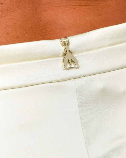 Patrizia Pepe PANTS/TROUSERS Ceramic Ivory  2P1663 A563 B823