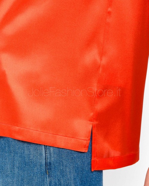 Solo Tre Camicia Corallo  M1D0126 DU 33S