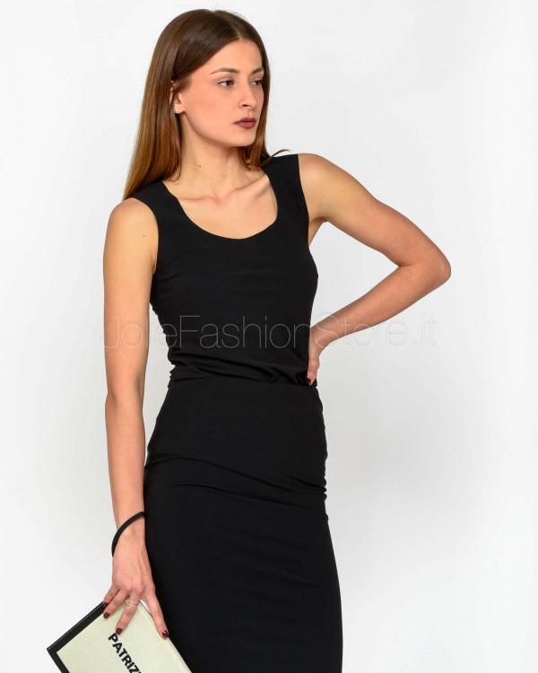 Patrizia Pepe Top in Lycra Sensitive Nero  CM3597 JZ26 K103