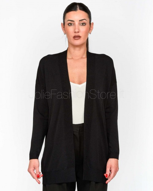 Solo Tre Cardigan Nero  M3D0071 A 99