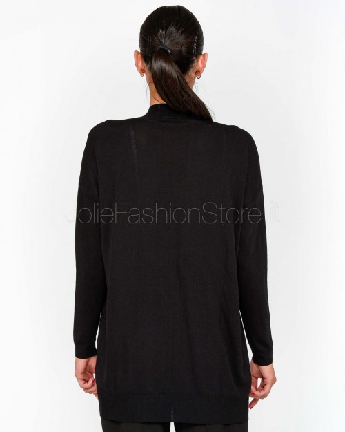 Solo Tre Cardigan Nero  M3D0071 A 99