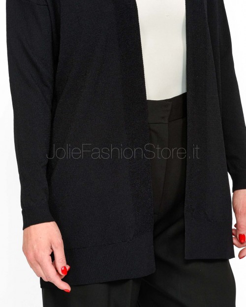 Solo Tre Cardigan Nero  M3D0071 A 99