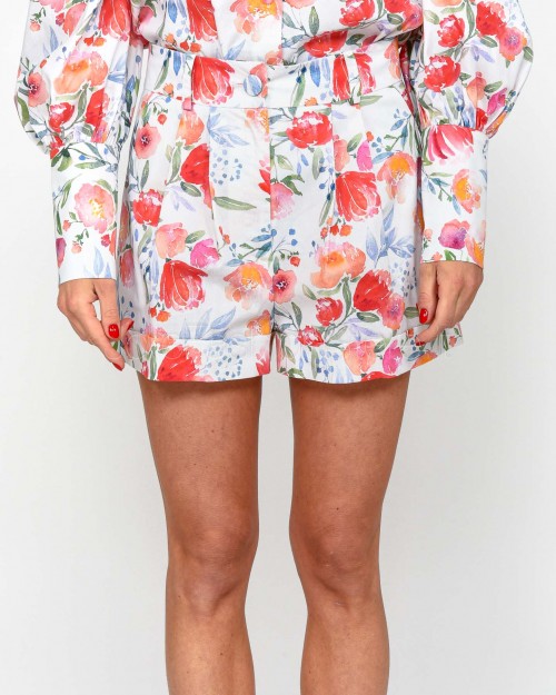Actualee Short Multi Line  14179 MULTI LINEN