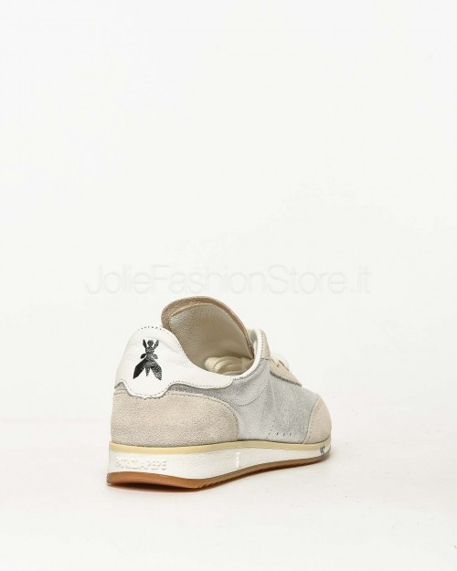 Patrizia Pepe Sneakers Running SKIN '93 Laminate Silver  2Z0074 V043 S298