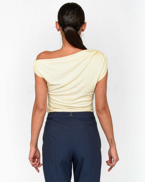 Grace & Mila Top Bianco  ROTONDE_13289 ECRU