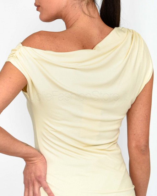 Grace & Mila Top Bianco  ROTONDE_13289 ECRU