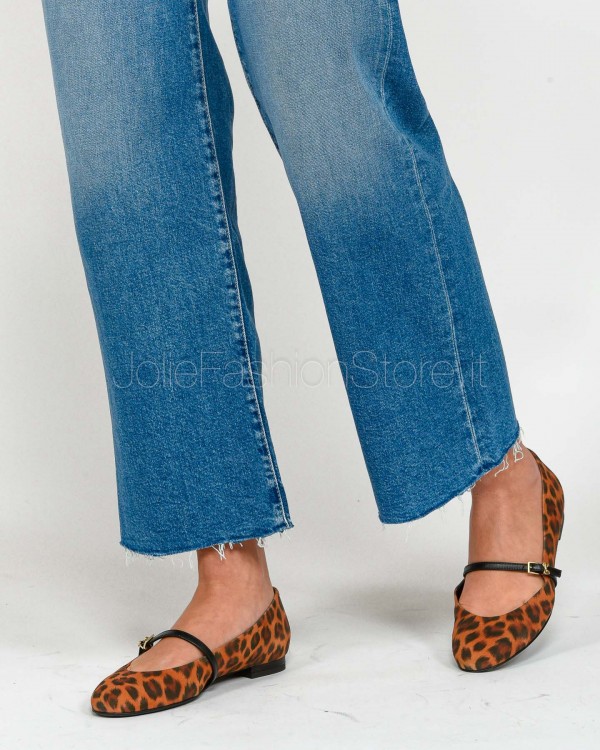 Sergio Levantesi Ballerina Leopardata Camel  ALLEY PUMA CAMEL