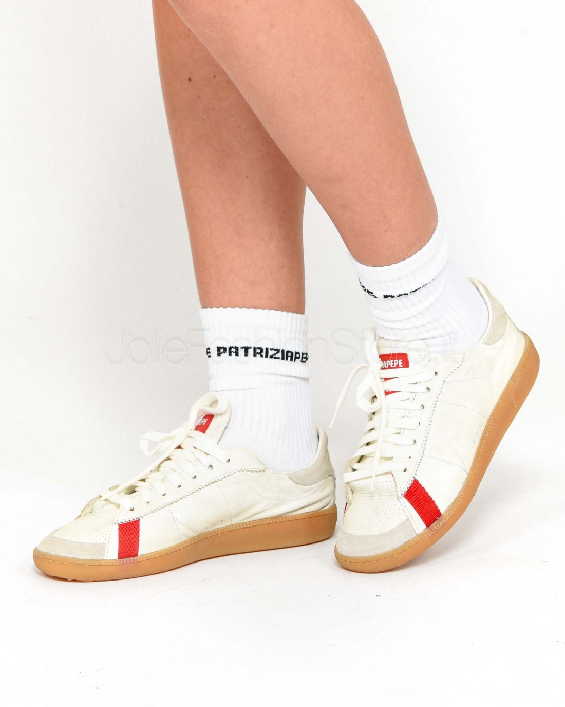 Patrizia Pepe SHOES White & Red  2Z0064 L150 FF69