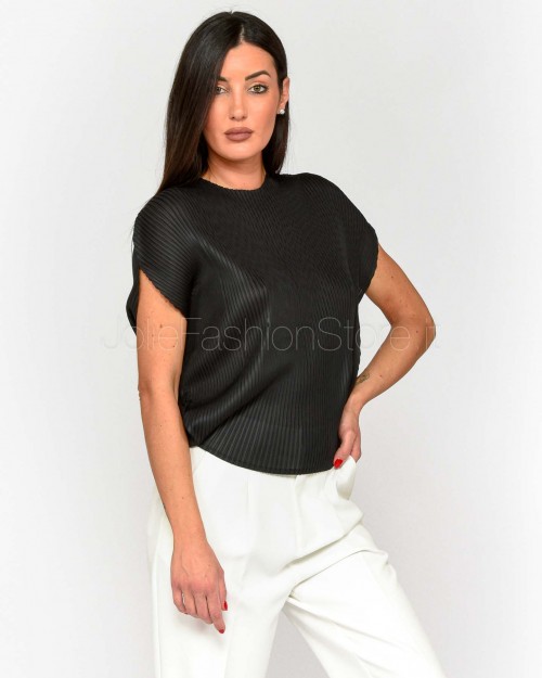 Meimeij BLACK BLOUSE  M5PY02 100