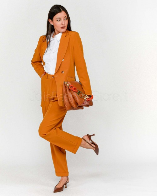 I’Min Luxury Giacca Doppiopetto Arancione  RM60 TUNISY 21 ARANCIO