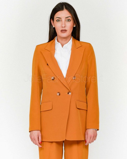 I’Min Luxury Giacca Doppiopetto Arancione  RM60 TUNISY 21 ARANCIO