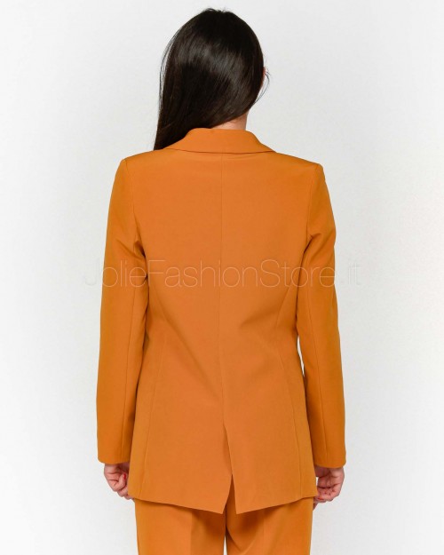 I’Min Luxury Giacca Doppiopetto Arancione  RM60 TUNISY 21 ARANCIO