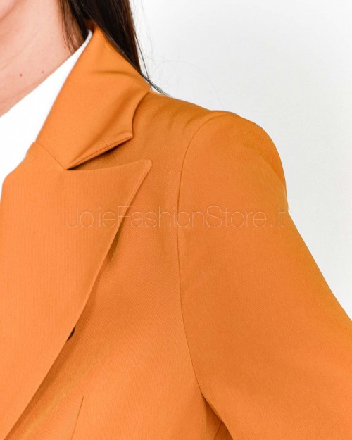 I’Min Luxury Giacca Doppiopetto Arancione  RM60 TUNISY 21 ARANCIO