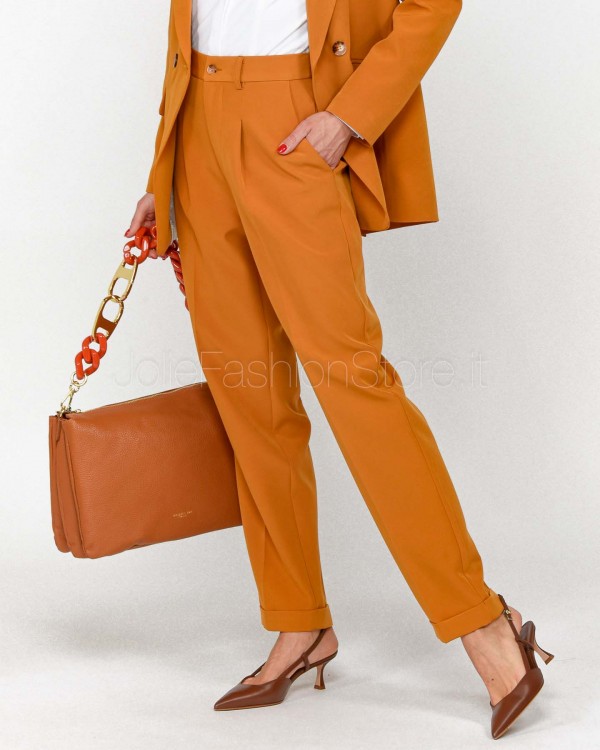 I’Min Luxury Pantalone Con Pieces Arancione  RM61 TUNISY 21 ARANCIO