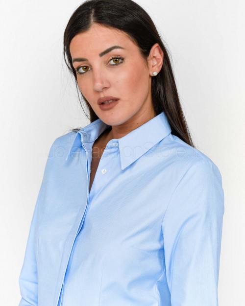 I’Min Luxury Camicia Celeste  RM56 V4164 CELESTE