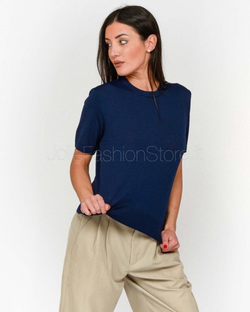 Patrizia Pepe SWEATER/KNIT Spring blue  1K1007 K318 CA99